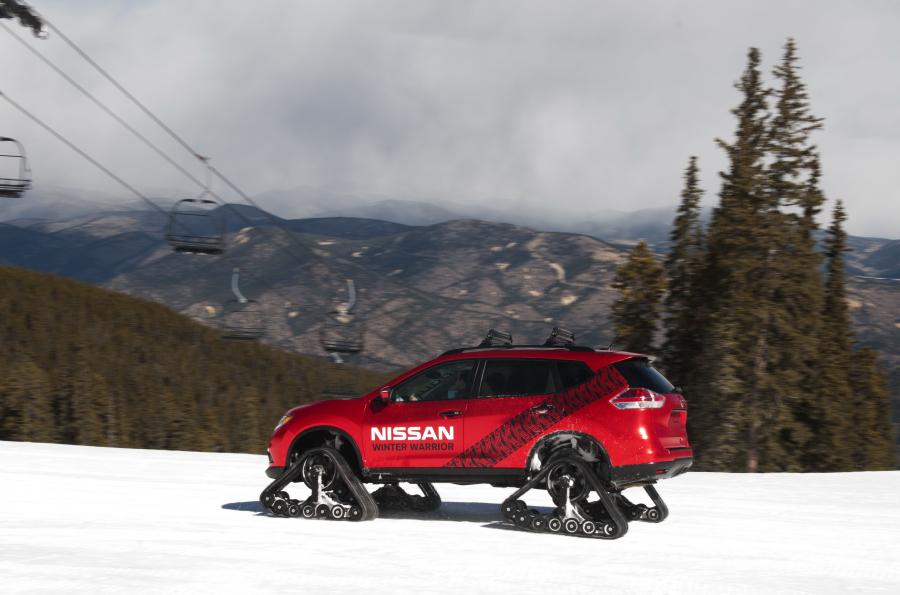  Nissan Rogue Winter Warrior Concept 2016 года  (фото 20 из 25)
